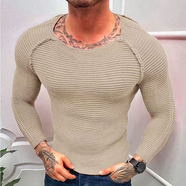 men's sweaters pit knitting patchwork men o neck sweater casual slim streetwear long sleeve pullovers male solid thin jumpers 2023 230, White;black
men's sweaters pit knitting patchwork men o neck sweater casual slim streetwear long sleeve pullovers male solid thin jumpers 2023 230, White;black