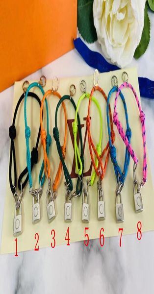 fashion classic style 8 color chain lover bracelet sliver lock pendant stainless steel rope knitting bangle for christmas g5771256, Black
fashion classic style 8 color chain lover bracelet sliver lock pendant stainless steel rope knitting bangle for christmas g5771256, Black