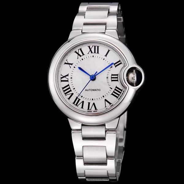 luxury womens automatic mechanical watches imported movement diamond full stainless steel sapphire resistant 33mm designer watch m2524, Slivery;brown
luxury womens automatic mechanical watches imported movement diamond full stainless steel sapphire resistant 33mm designer watch m2524, Slivery;brown