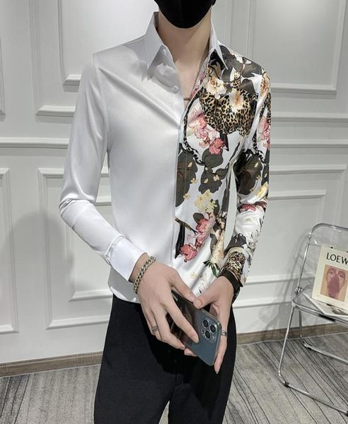 men039s casual shirts slim fit vintage mens fashion dress with printed designer party silk smooth satin clothes for men bags to2638709, White;black
men039s casual shirts slim fit vintage mens fashion dress with printed designer party silk smooth satin clothes for men bags to2638709, White;black