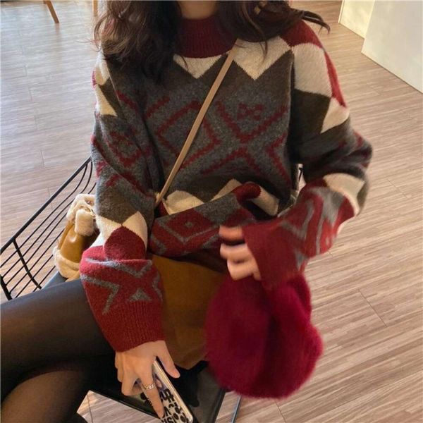 korean version of the large sized womens sweater ins female forest lazy wind fashion outside wear loose style, White;black
korean version of the large sized womens sweater ins female forest lazy wind fashion outside wear loose style, White;black