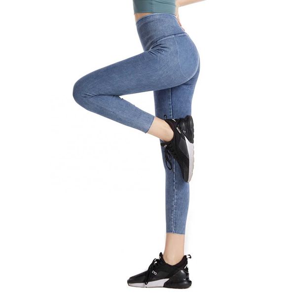 sport lu lu denim high waist women's yoga pants hip lifting and abdomen closing leggings gym athletic
sport lu lu denim high waist women's yoga pants hip lifting and abdomen closing leggings gym athletic