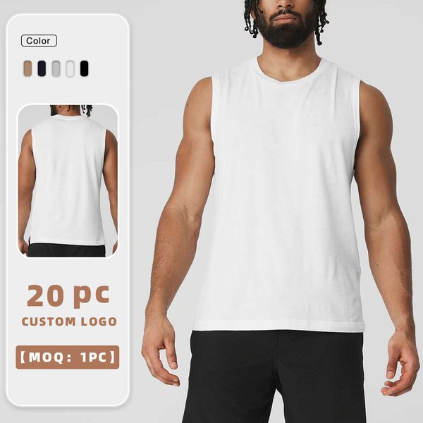 sport lu lu aloo oem men round neck split hem outdoor fitness tank vest gym athletic
sport lu lu aloo oem men round neck split hem outdoor fitness tank vest gym athletic
