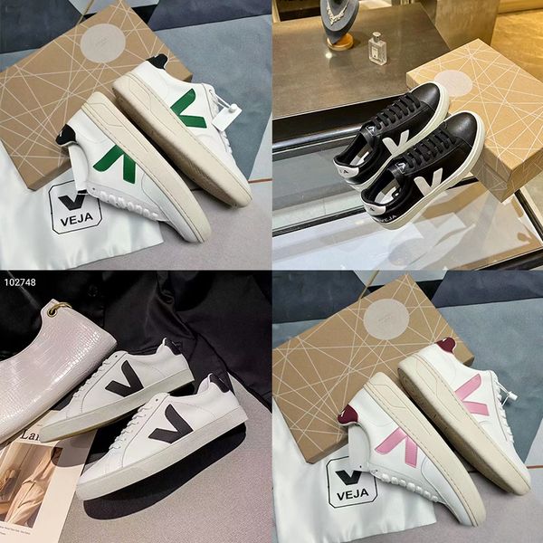 2024 og origina pinkl veja sneakers womens mens designer casual shoes vejas campo esplar white black luxury brand chromeleather platform low
2024 og origina pinkl veja sneakers womens mens designer casual shoes vejas campo esplar white black luxury brand chromeleather platform low