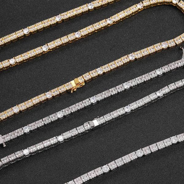 hip hop iced out 6mm square circle mixed zircon tennis necklace cross border fashion brand personalized men's necklace, Silver
hip hop iced out 6mm square circle mixed zircon tennis necklace cross border fashion brand personalized men's necklace, Silver
