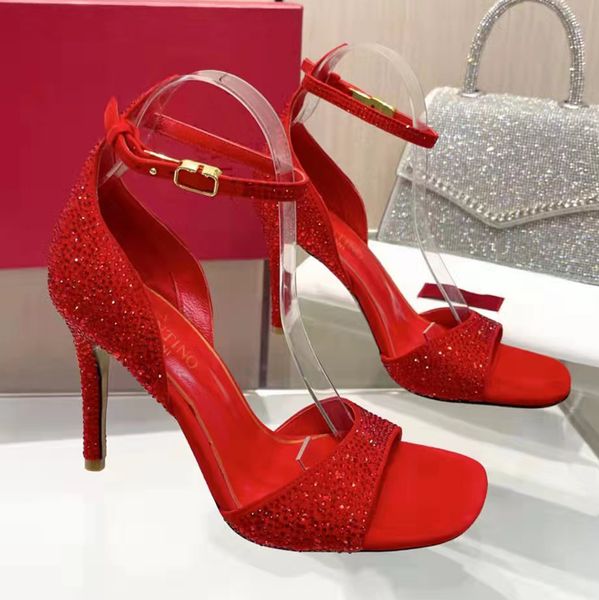 rhinestone decoration stiletto sandals ankle strap round toe gladiator pumps women's party wedding shoes luxury designer high heels fac, Black
rhinestone decoration stiletto sandals ankle strap round toe gladiator pumps women's party wedding shoes luxury designer high heels fac, Black