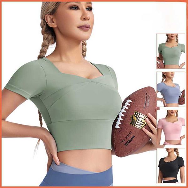 yoga lu lu lemon men's t-shirts women's navel cropped sports t-shirt quick dry sweat absorbing sportswear pilates jogging short sl
yoga lu lu lemon men's t-shirts women's navel cropped sports t-shirt quick dry sweat absorbing sportswear pilates jogging short sl