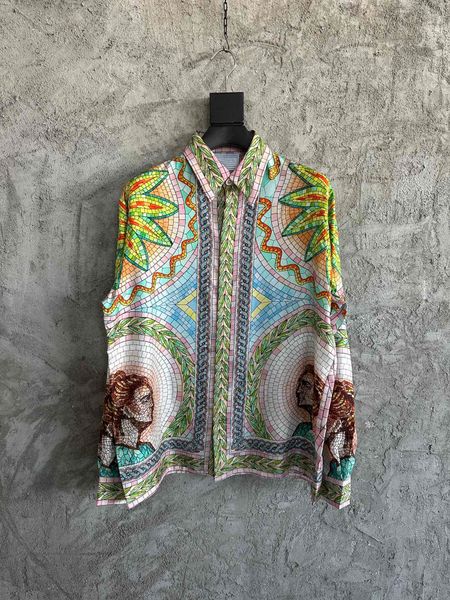 casa designer men's shirt masao spider saint printed men's casual shirt and short women's loose silk shirt hearts men's, Black;brown
casa designer men's shirt masao spider saint printed men's casual shirt and short women's loose silk shirt hearts men's, Black;brown