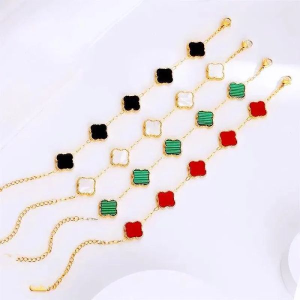 2023 designer jewelry women van clover bracelet fashion mens bracelet vintage bracelets clover leaf necklace luxury design wedding jewelry c, Golden;silver
2023 designer jewelry women van clover bracelet fashion mens bracelet vintage bracelets clover leaf necklace luxury design wedding jewelry c, Golden;silver