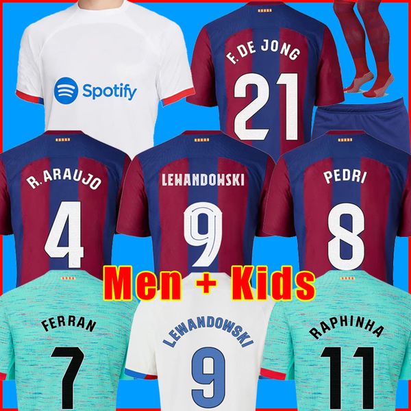 lewandowski soccer jerseys 23 24 ansu fati barcelonas pedri gavi r. araujo ferran raphinha 2023 2024 f. de jong barca camisetas football shi, Black;yellow
lewandowski soccer jerseys 23 24 ansu fati barcelonas pedri gavi r. araujo ferran raphinha 2023 2024 f. de jong barca camisetas football shi, Black;yellow