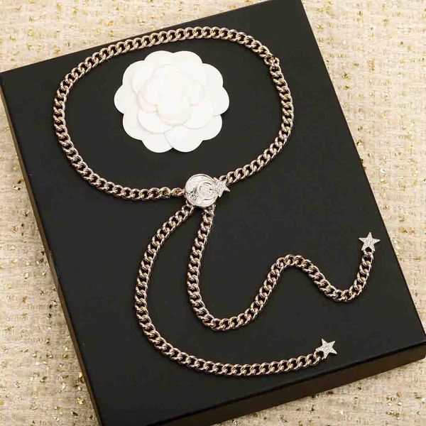 2023 luxury quality charm sweater pendant necklace with round shape star design chain in 18k gold plated ps7584b, Silver
2023 luxury quality charm sweater pendant necklace with round shape star design chain in 18k gold plated ps7584b, Silver