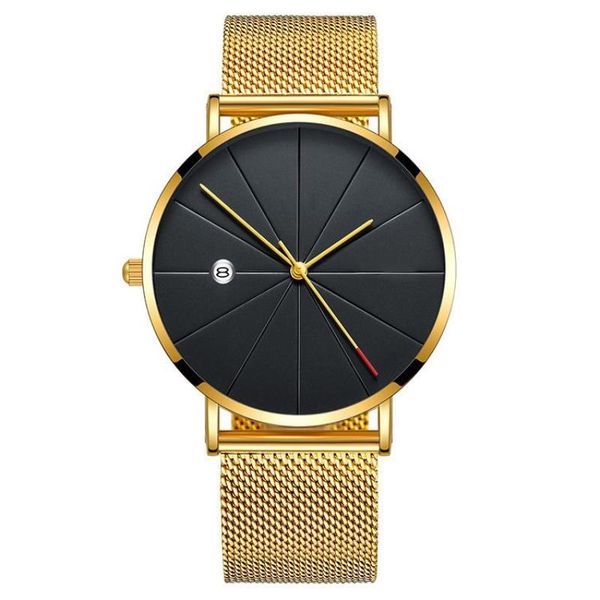 meter belt simple line calendar men's mesh temperament watch watch gold jslrj, Slivery;brown
meter belt simple line calendar men's mesh temperament watch watch gold jslrj, Slivery;brown