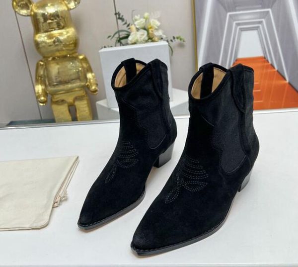 realfine888 5a boots im8156350 isabelmarant dewina suede leather ankle boot desinger shoes for women with box size 35-40, Black 
realfine888 5a boots im8156350 isabelmarant dewina suede leather ankle boot desinger shoes for women with box size 35-40, Black