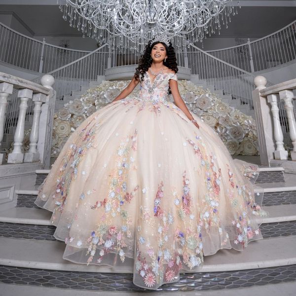 2023 luxury quinceanera dress appliques lace 3d flowers corset vestidos de quinceanera sleeveless beading crystal ball gown, Blue;red
2023 luxury quinceanera dress appliques lace 3d flowers corset vestidos de quinceanera sleeveless beading crystal ball gown, Blue;red