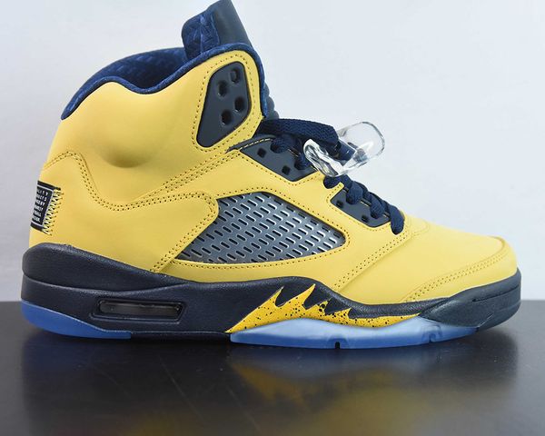 jumpman 5 michigan basketball shoes 5s amarillo/college navy-amarillo outdoor sneaker sports with box
jumpman 5 michigan basketball shoes 5s amarillo/college navy-amarillo outdoor sneaker sports with box