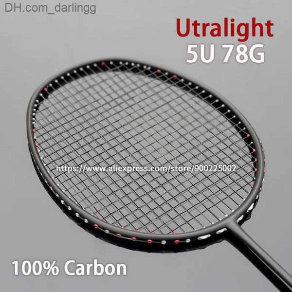 badminton rackets carbon fiber badminton racket 5u 78g professional training raquette ball control type padel raqueta ultralight string badm
badminton rackets carbon fiber badminton racket 5u 78g professional training raquette ball control type padel raqueta ultralight string badm