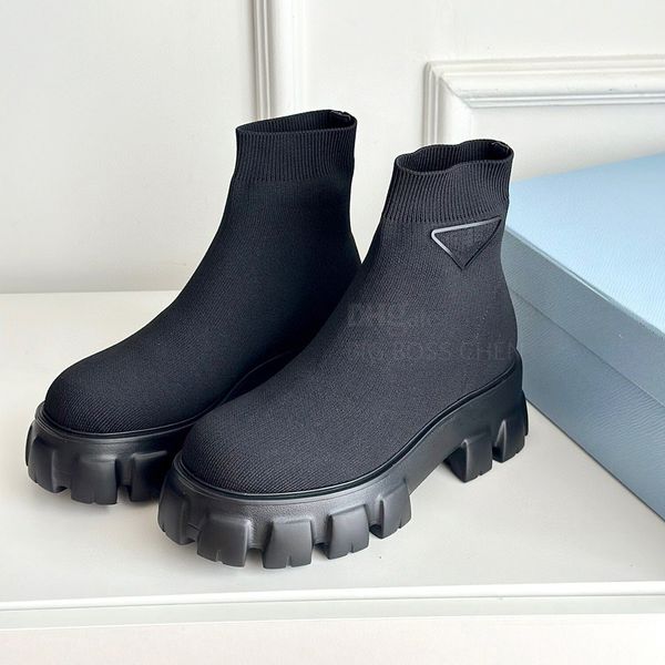 designers booties triangle sock boots knit knee ankle boots round toe pumps heel shoes for women's girl size 35-40 with box, Black
designers booties triangle sock boots knit knee ankle boots round toe pumps heel shoes for women's girl size 35-40 with box, Black
