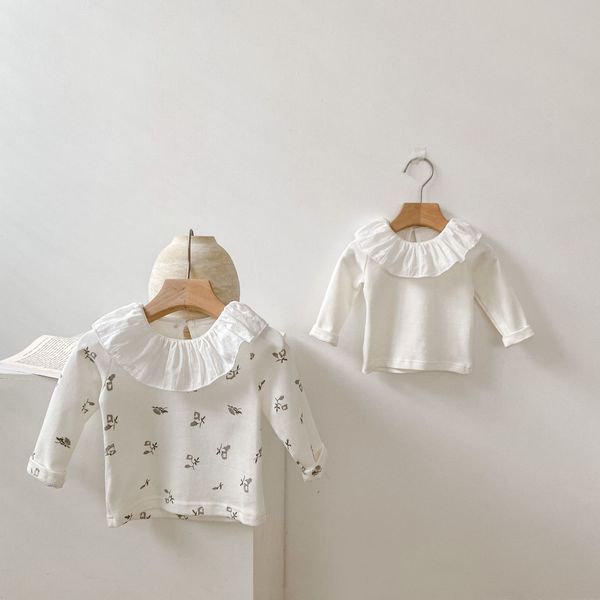 0-2 years ins autumn baby girl t-shirt newborn kids long sleeve lace mock neck flower tee undershirt casual outfit clothes 2547, White;black
0-2 years ins autumn baby girl t-shirt newborn kids long sleeve lace mock neck flower tee undershirt casual outfit clothes 2547, White;black
