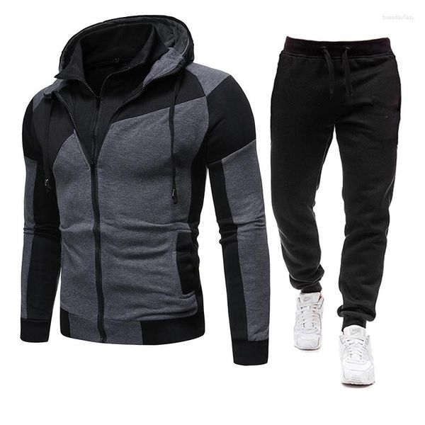 men's tracksuits hoodie pants clothing sportswear zipper jacket autumn/winter 2023701, Gray
men's tracksuits hoodie pants clothing sportswear zipper jacket autumn/winter 2023701, Gray