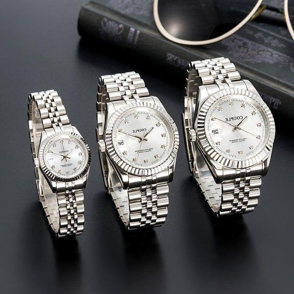 mens watch watches stainless automatic 28/36/41mm montre steel watches full movement de luminous waterproof women mechanical wristwatch dxxf, Slivery;brown
mens watch watches stainless automatic 28/36/41mm montre steel watches full movement de luminous waterproof women mechanical wristwatch dxxf, Slivery;brown