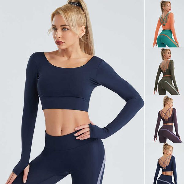 yoga lu lu lemon women's t-shirt women's solid long sleeve wear fabric backless sportswear running training sports underwear367
yoga lu lu lemon women's t-shirt women's solid long sleeve wear fabric backless sportswear running training sports underwear367
