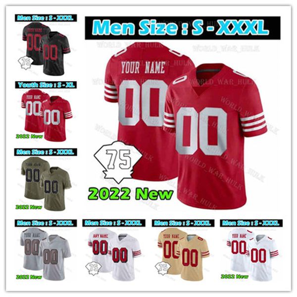 23 christian mccaffrey brock purdy football jersey 19 deebo samuel trey lance 97 nick bosa george kittle fred warner jerry rice montana tala, Black;red
23 christian mccaffrey brock purdy football jersey 19 deebo samuel trey lance 97 nick bosa george kittle fred warner jerry rice montana tala, Black;red
