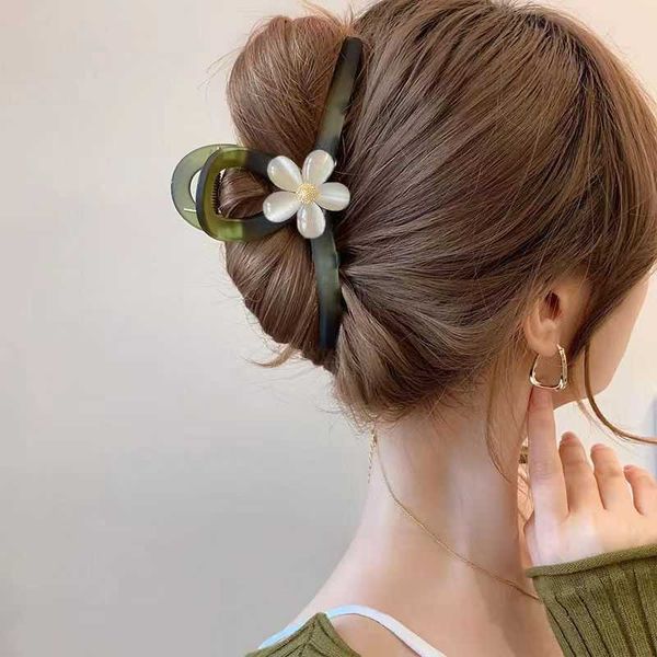 fashionable flower clamping clip for women large size south korea high grade feeling clip for headwear hairpin style back spoon pan hair sha, Slivery;white
fashionable flower clamping clip for women large size south korea high grade feeling clip for headwear hairpin style back spoon pan hair sha, Slivery;white