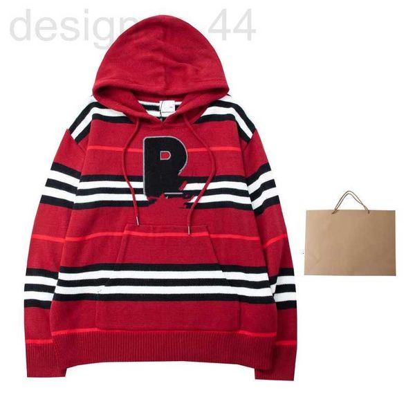 mens sweaters designer branded correct edition red striped hooded sweater womens loose relaxed fashion versatile pullover top, White;black
mens sweaters designer branded correct edition red striped hooded sweater womens loose relaxed fashion versatile pullover top, White;black
