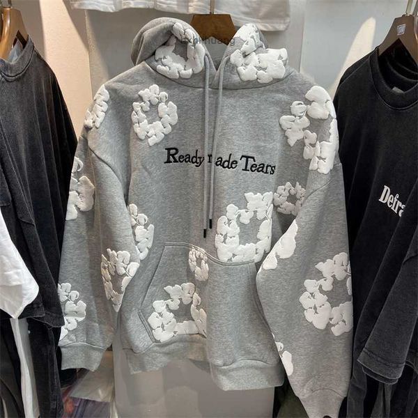 real pics 3d foam printing hoodie men women fleece to keep warm embroidered letters vintage sweatshirts pullover grey black, Black;brown
real pics 3d foam printing hoodie men women fleece to keep warm embroidered letters vintage sweatshirts pullover grey black, Black;brown