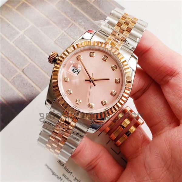 couple watches watch 31mm/28mm 41/36mm auto date sapphire diamond with box quartz waterproof mechanical mens wristwatches automatic lux tqii, Slivery;brown
couple watches watch 31mm/28mm 41/36mm auto date sapphire diamond with box quartz waterproof mechanical mens wristwatches automatic lux tqii, Slivery;brown