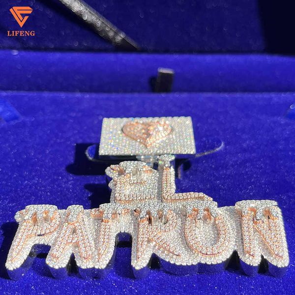 vvs moissanite iced out hip hop jewelry 925 sier letter pendant personalized custom moissanite pendant for men, Silver
vvs moissanite iced out hip hop jewelry 925 sier letter pendant personalized custom moissanite pendant for men, Silver