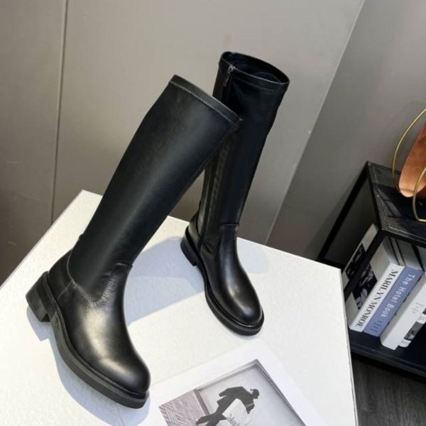chunky low heeled round toe side zipper knight boots for women autumn winter fashion leather boots, Black
chunky low heeled round toe side zipper knight boots for women autumn winter fashion leather boots, Black