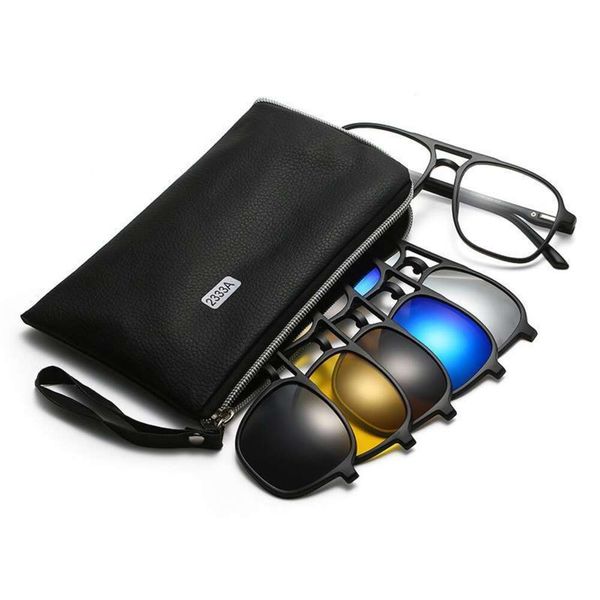 style big frame sunglasses set magnet absorption multi color changeable hanging piece men and women, White;black
style big frame sunglasses set magnet absorption multi color changeable hanging piece men and women, White;black