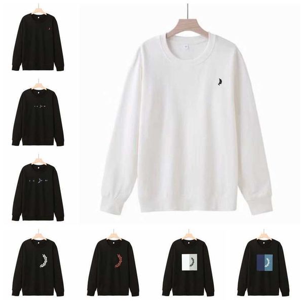 designer luxury freds perrys classic hoodie sweatshirt ear of wheat embroidery and printed round neck sweater mens womens casual coat, Black
designer luxury freds perrys classic hoodie sweatshirt ear of wheat embroidery and printed round neck sweater mens womens casual coat, Black