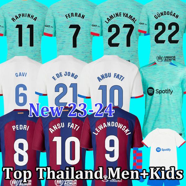 23 24 gundogan lewandowski soccer jerseys barca camiseta de futbol auba pedri ansu fati ferran barcelona coutinho f.de jong dest gavi footba, Black;yellow
23 24 gundogan lewandowski soccer jerseys barca camiseta de futbol auba pedri ansu fati ferran barcelona coutinho f.de jong dest gavi footba, Black;yellow
