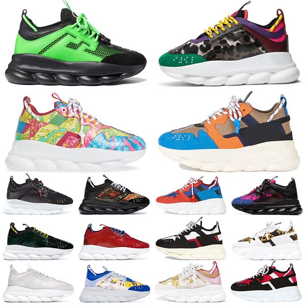 2024 mens women designer chain reaction casual designer shoes pink black multi-color suede white fluo barocco gold leopard platform sneakers
2024 mens women designer chain reaction casual designer shoes pink black multi-color suede white fluo barocco gold leopard platform sneakers