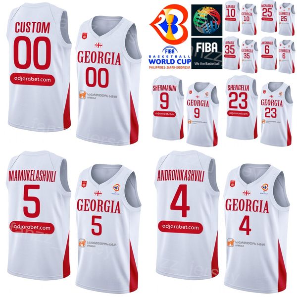 print 2023 world cup georgia basketball 25 thaddus mcfadden jerseys 23 shengelia 5 mamukelashvili 4 rati andronikashvili 35 goga bitadze nat, Black;red
print 2023 world cup georgia basketball 25 thaddus mcfadden jerseys 23 shengelia 5 mamukelashvili 4 rati andronikashvili 35 goga bitadze nat, Black;red