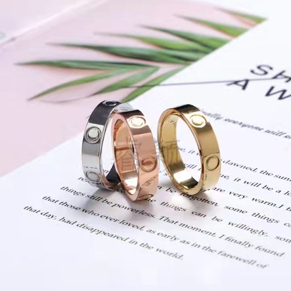 2023 designer love ring women luxury ring jewelry titanium gold silver rose size 4/5/6mm non-allergic rings designer women and men jewelry, Golden;silver
2023 designer love ring women luxury ring jewelry titanium gold silver rose size 4/5/6mm non-allergic rings designer women and men jewelry, Golden;silver