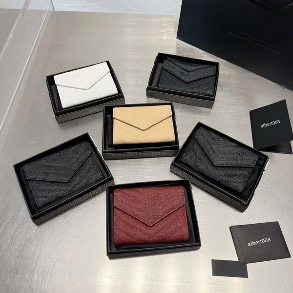 designer bags cc caviar leather wallet card holder designer wallet magnetic hasp woman flap coin purse key pouch small luxury wallet zippy w, Red;black
designer bags cc caviar leather wallet card holder designer wallet magnetic hasp woman flap coin purse key pouch small luxury wallet zippy w, Red;black