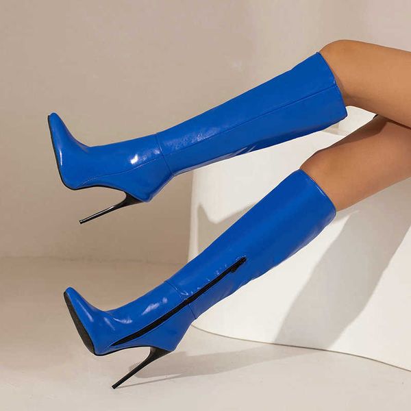 autumn and winter new women's high boots pointed thin heel ultrahigh side zipper knee length western cowboy 230830, Black
autumn and winter new women's high boots pointed thin heel ultrahigh side zipper knee length western cowboy 230830, Black