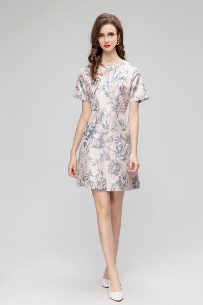 designer classic fashion dress early autumn 2023 short sleeve round neck handmade beaded print dress designer original design s-xl, Black;gray
designer classic fashion dress early autumn 2023 short sleeve round neck handmade beaded print dress designer original design s-xl, Black;gray