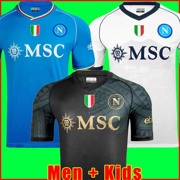 23 24 ssc napoli soccer jerseys maglia naples 2023 2024 zielinski anguissa olivera kvaratskhelia football shirt osimhen lozano maillots de f, Black;yellow
23 24 ssc napoli soccer jerseys maglia naples 2023 2024 zielinski anguissa olivera kvaratskhelia football shirt osimhen lozano maillots de f, Black;yellow