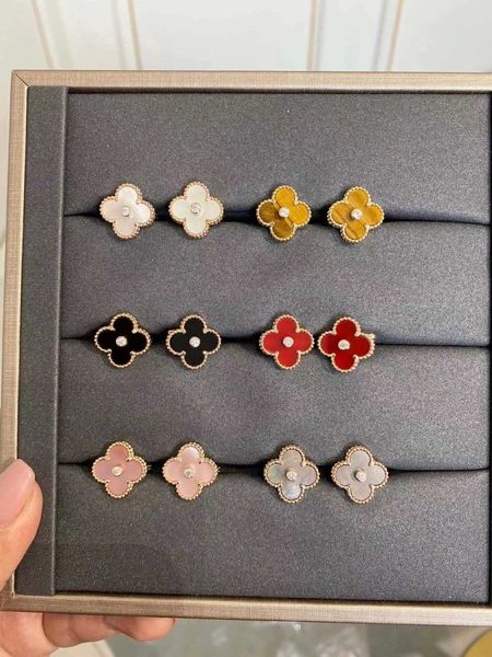 fashion luxury 4/four leaf clover v golden four grass ear clam thick plated 18k rose gold agate jade chalcedony earrings with advanced with
fashion luxury 4/four leaf clover v golden four grass ear clam thick plated 18k rose gold agate jade chalcedony earrings with advanced with