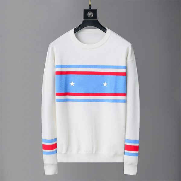 fashion designer pullover warm sweater letter print long sleeve mens casual womens sweaters, White;black
fashion designer pullover warm sweater letter print long sleeve mens casual womens sweaters, White;black