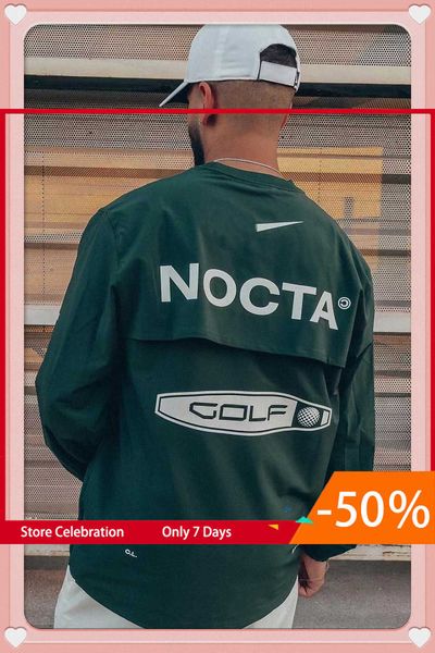 fashion men's hoodies us version nocta golf co branded draw breathable quick drying leisure sports t-shirt long sleeve round neck summe, Black
fashion men's hoodies us version nocta golf co branded draw breathable quick drying leisure sports t-shirt long sleeve round neck summe, Black