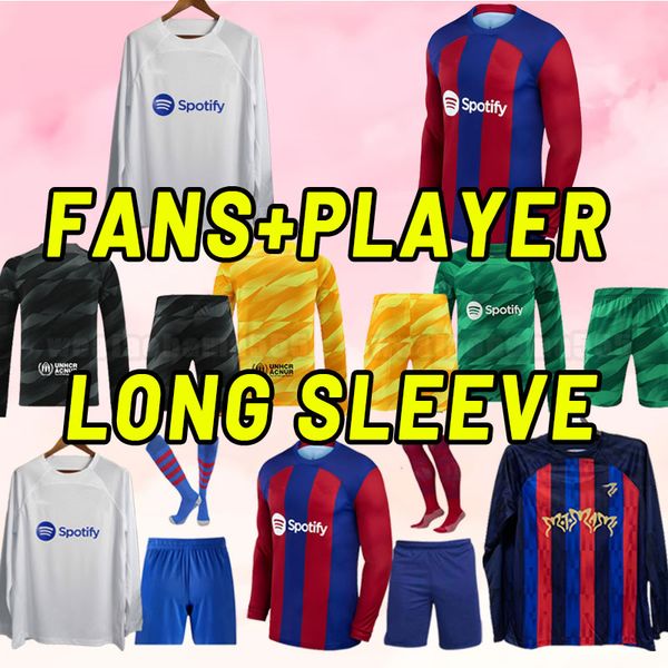 2023 ansu fati pedri soccer jerseys 23 24 lewandowski gavi adama ferran raphinha f. de jong dest shirt men barcelona fans version long sleev, Black;yellow
2023 ansu fati pedri soccer jerseys 23 24 lewandowski gavi adama ferran raphinha f. de jong dest shirt men barcelona fans version long sleev, Black;yellow