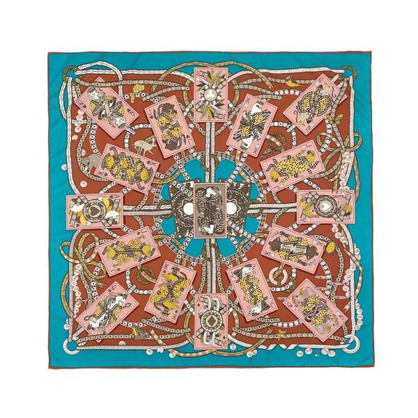 central europe wrap retro style led imitation silk square scarf printed sunblock design, Blue;gray
central europe wrap retro style led imitation silk square scarf printed sunblock design, Blue;gray