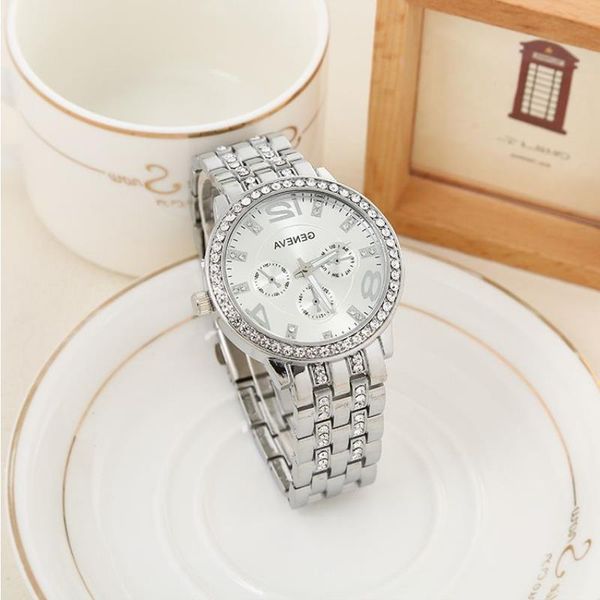 watches high-end steel women's fashion quartz watche band rhinestone watch watch gold vgamv, Slivery;brown
watches high-end steel women's fashion quartz watche band rhinestone watch watch gold vgamv, Slivery;brown