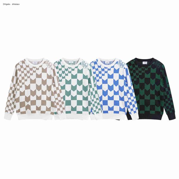 chaopai rhude letter jacquard geometric pattern round neck knitwear men's and women's high street sweater coat, White;black
chaopai rhude letter jacquard geometric pattern round neck knitwear men's and women's high street sweater coat, White;black