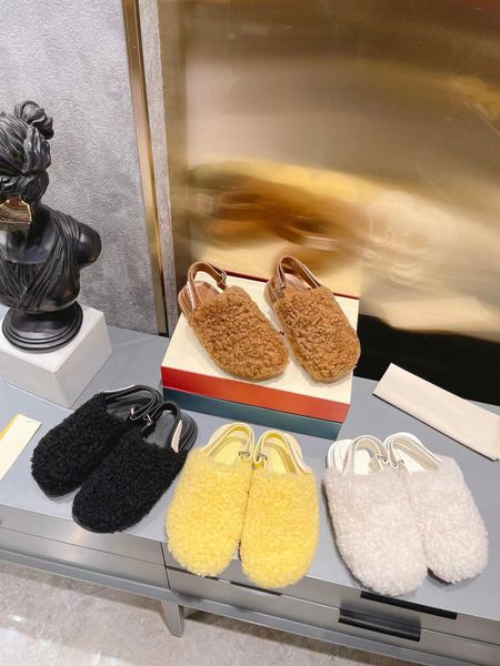 women sabot in shearling shoes designer autumn and winter fashion fussbett shearling outdoors casual plush sandals size 35-40, Black
women sabot in shearling shoes designer autumn and winter fashion fussbett shearling outdoors casual plush sandals size 35-40, Black